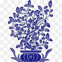 青花瓷花纹