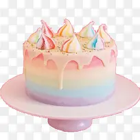 粉色甜蜜蛋糕免扣素材