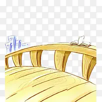 木制小桥
