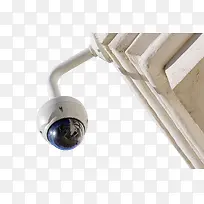 房屋悬挂式电子监控摄像头