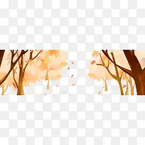 秋天二十四节气秋分树木
