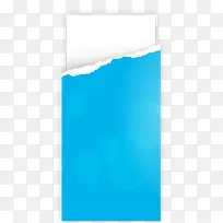 创意蓝色海浪ppt元素