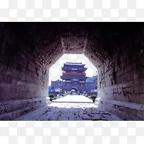 居庸关长城走廊