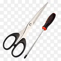 剪刀螺丝刀工具