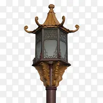 中式复古柱灯路灯