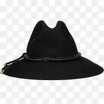 黑色创意设计大檐帽