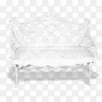 白色古典镂空沙发