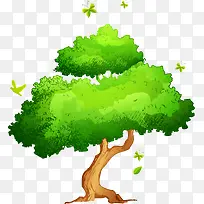 世界环境日绿色大树