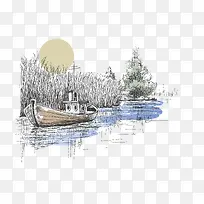 素描风景下载