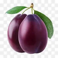 紫色高清西梅水果