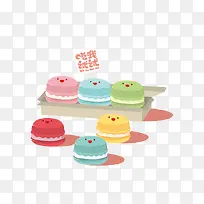 马卡龙饼干