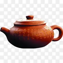 中秋节红色中国风茶壶