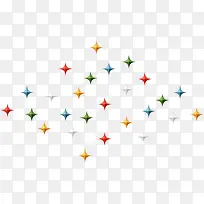 五彩星星