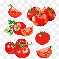 写实西红柿