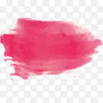 粉红色水彩笔刷