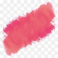 粉色水彩涂鸦笔刷