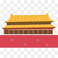 扁平化的中国古代建筑设计