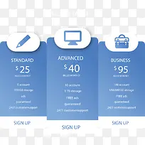 蓝白色会员套餐价格
