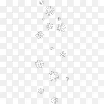 简单雪花造型