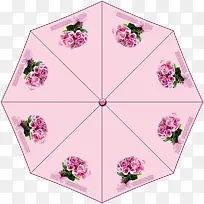玫瑰花伞面设计图