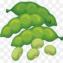 绿色植物蔬菜豌豆