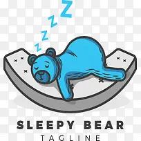 睡觉打呼噜的熊