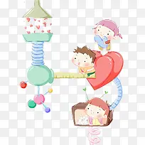 红色爱心
