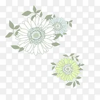 手绘花卉