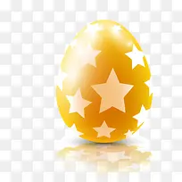 复活节金色星星彩蛋