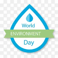 创意设计世界环境日爱惜水源