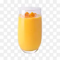 芒果鲜奶的实物产品