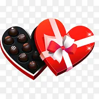 心型礼物盒巧克力