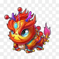 卡通年兽