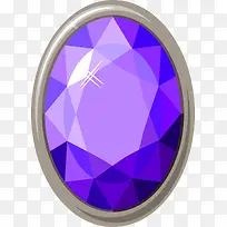 唯美紫色宝石