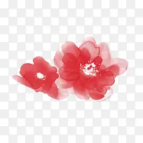 简约水彩花朵