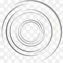 黑色线条圆圈