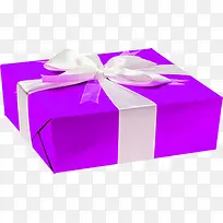 店铺装修紫色的礼盒包装