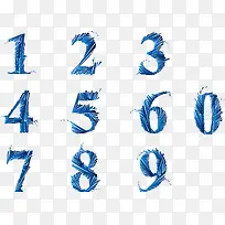 科技风罗马数字