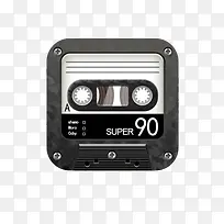 90年代的录音机磁带