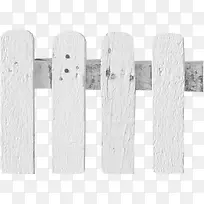 白色木纹栏杆