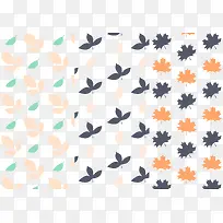 创意树叶背景