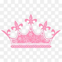 粉色漂亮皇冠