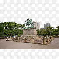皇居外苑高清图片