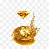 金色钻石一窝金蛋