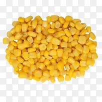 一片金色的玉米粒