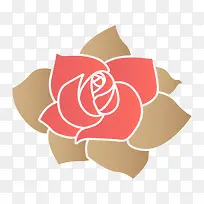 Rose flower Icon