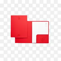 红色文件夹图片素材