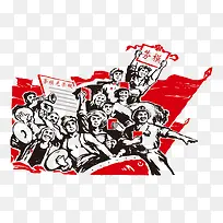 复古图案