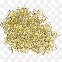 金色的粉末