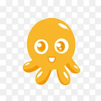 黄色小章鱼